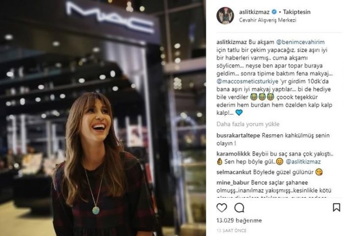 Ünlülerin Instagram paylaşımları (12.12.2017)
