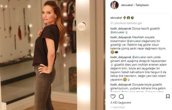 Ünlülerin Instagram paylaşımları (12.12.2017)