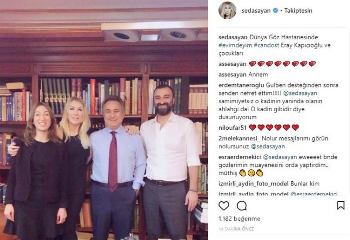 Ünlülerin Instagram paylaşımları (12.12.2017)