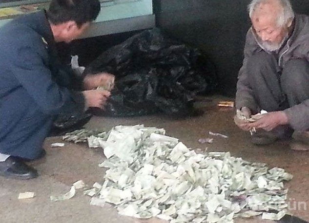 Şaşırtan dilenciler