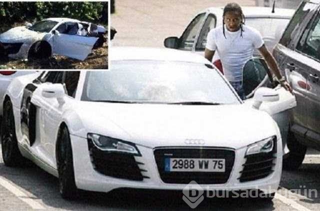 Milyonluk otomobilleri hurdaya dönen futbolcular
