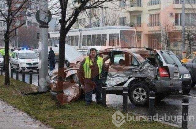 Milyonluk otomobilleri hurdaya dönen futbolcular
