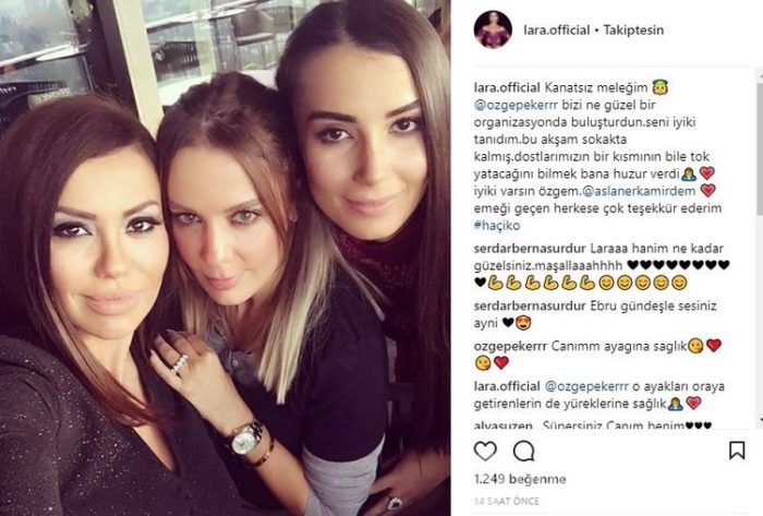 Ünlülerin Instagram paylaşımları (13.12.2017)