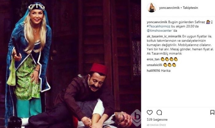 Ünlülerin Instagram paylaşımları (13.12.2017)