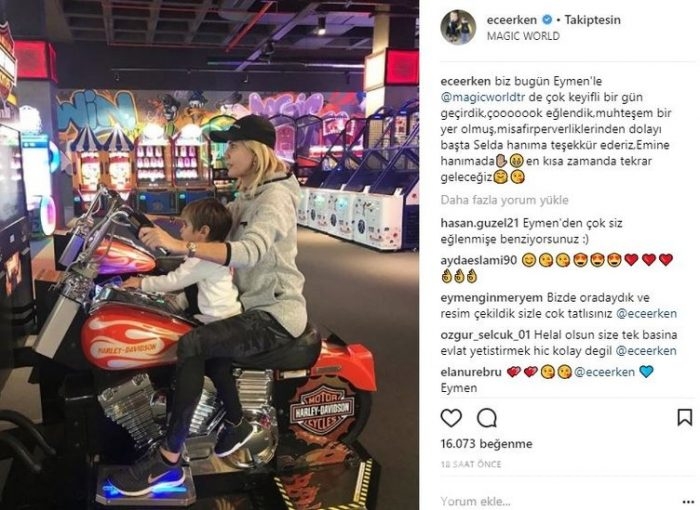 Ünlülerin Instagram paylaşımları (13.12.2017)