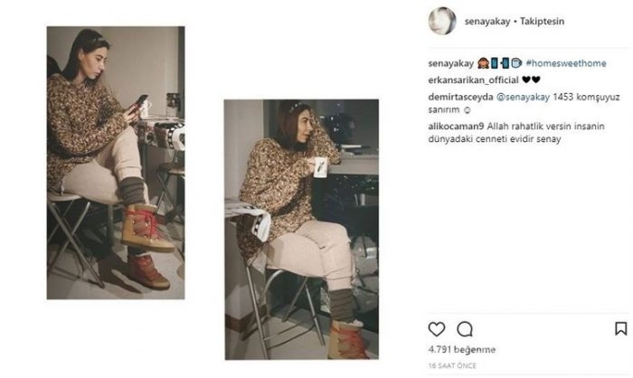 Ünlülerin Instagram paylaşımları (13.12.2017)