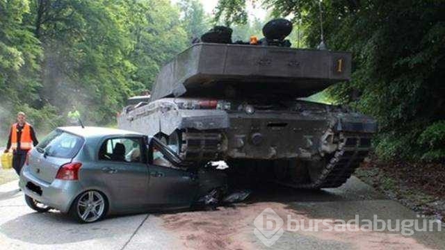 Askerlerin akıl sır ermeyen tank kazaları
