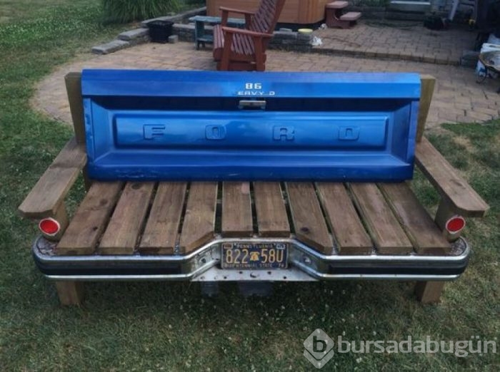Hurda malzemelerden yapılan muhteşem dekorasyonlar
