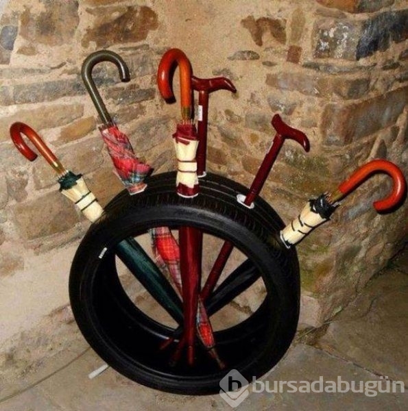 Hurda malzemelerden yapılan muhteşem dekorasyonlar