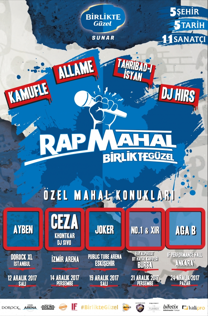 Rap Mahal Birlikte Güzel Bursa Konseri