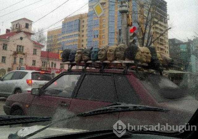 Sadece Rusya'da görebileceğiniz ilginç kareler