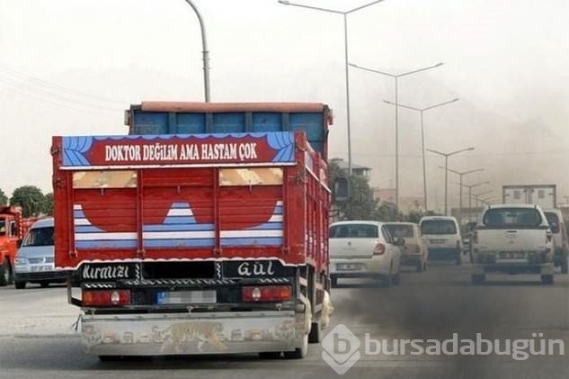 Efsaneleşen kamyon arkası yazıları