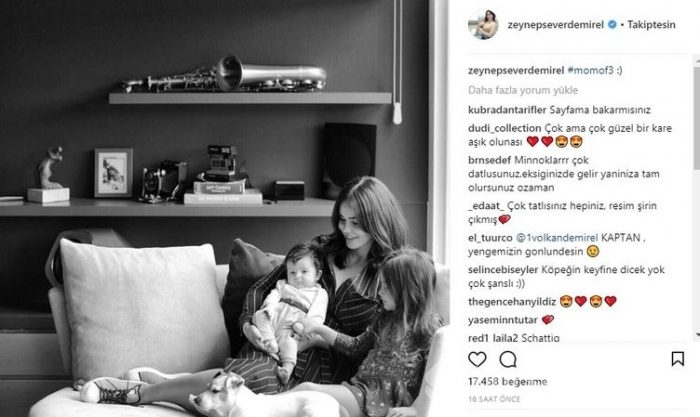 Ünlülerin Instagram paylaşımları (18.12.2017)