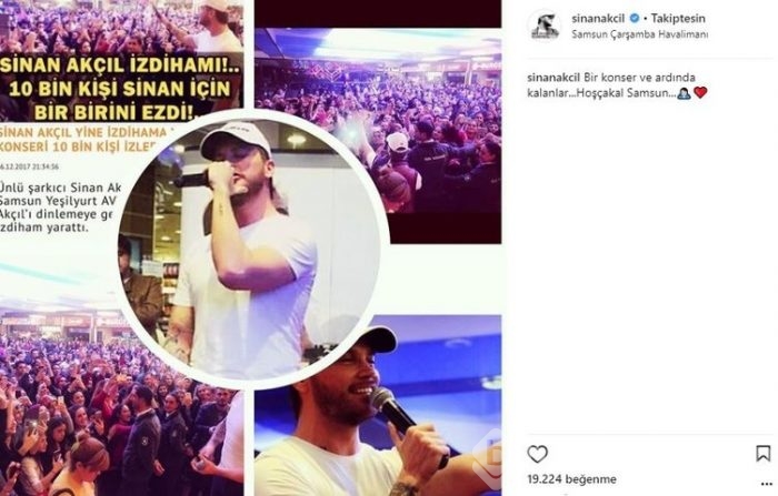 Ünlülerin Instagram paylaşımları (18.12.2017)