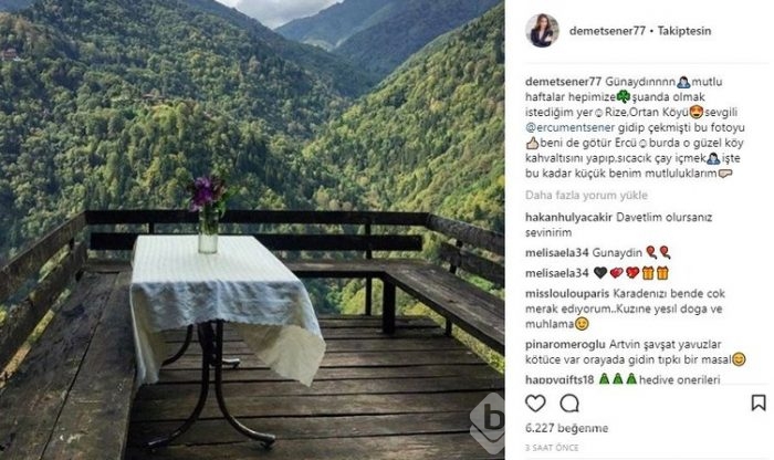 Ünlülerin Instagram paylaşımları (18.12.2017)
