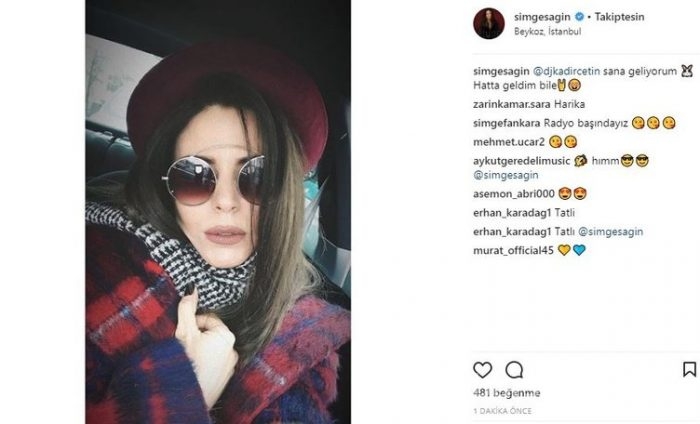 Ünlülerin Instagram paylaşımları (18.12.2017)