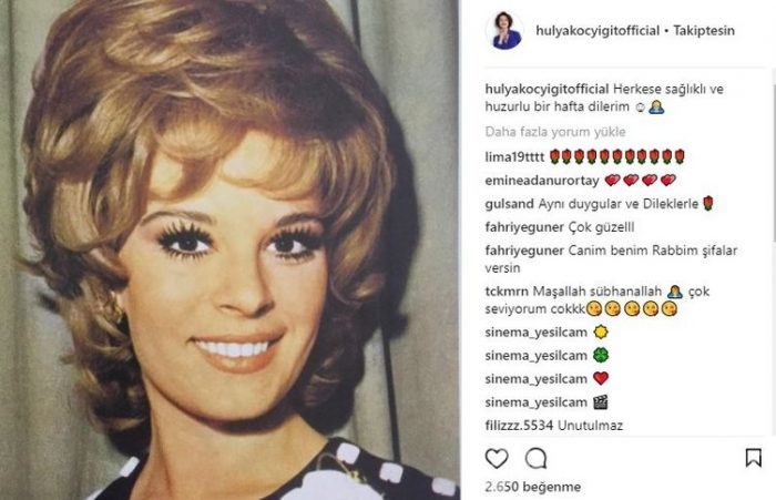 Ünlülerin Instagram paylaşımları (18.12.2017)