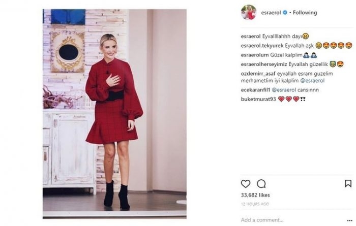 Ünlülerin Instagram paylaşımları (19.12.2017)