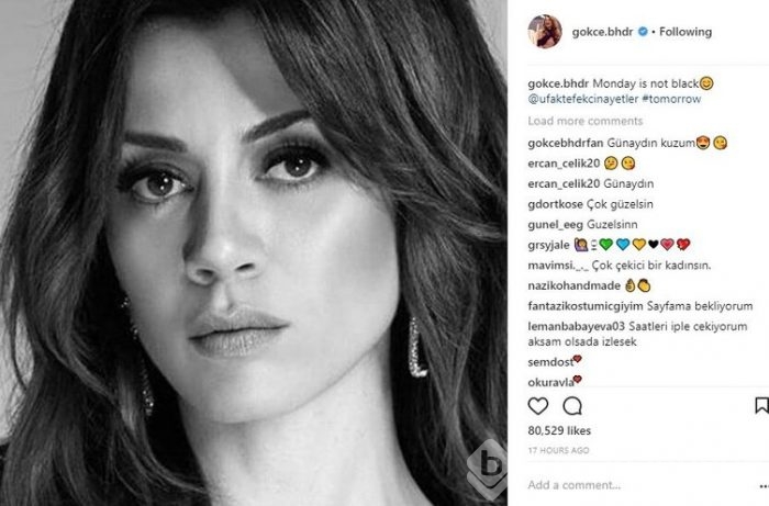 Ünlülerin Instagram paylaşımları (19.12.2017)