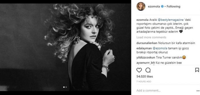Ünlülerin Instagram paylaşımları (19.12.2017)