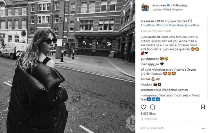 Ünlülerin Instagram paylaşımları (19.12.2017)