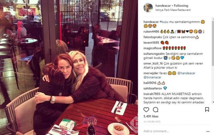 Ünlülerin Instagram paylaşımları (19.12.2017)