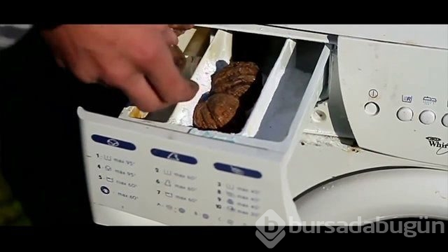 Kibrit çöpleri üzerinde tehlikeli hareketler!