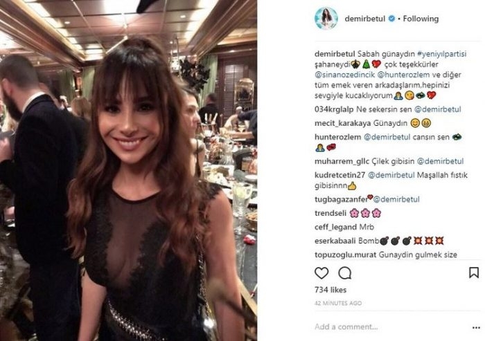 Ünlülerin Instagram paylaşımları (20.12.2017)