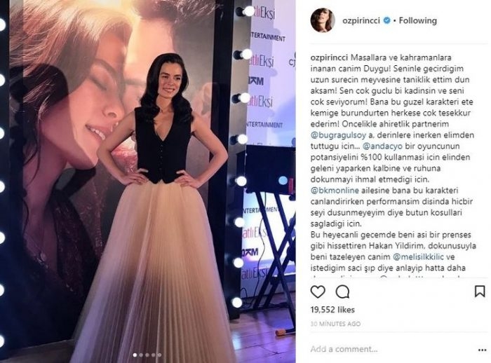 Ünlülerin Instagram paylaşımları (20.12.2017)