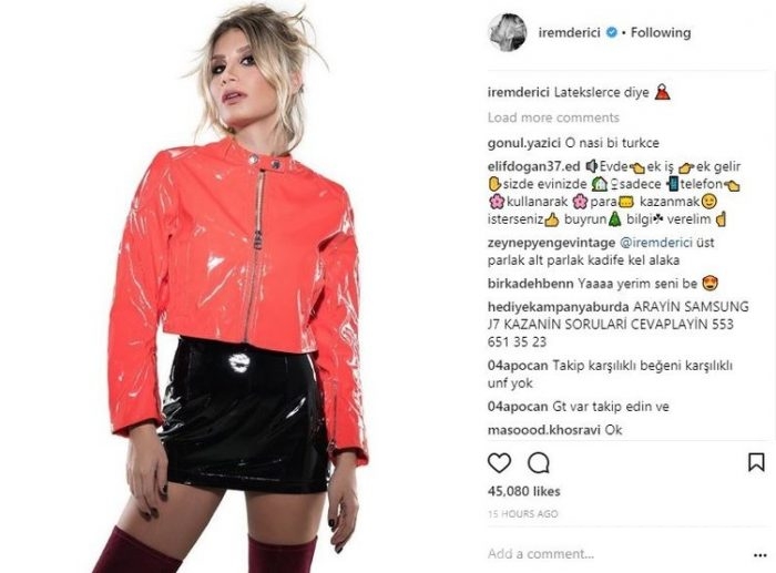Ünlülerin Instagram paylaşımları (20.12.2017)