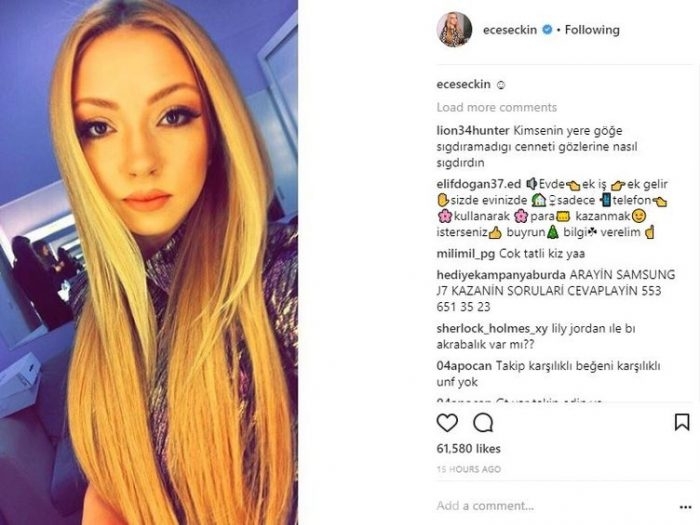 Ünlülerin Instagram paylaşımları (20.12.2017)