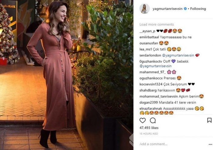 Ünlülerin Instagram paylaşımları (20.12.2017)