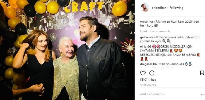 Ünlülerin Instagram paylaşımları (20.12.2017)