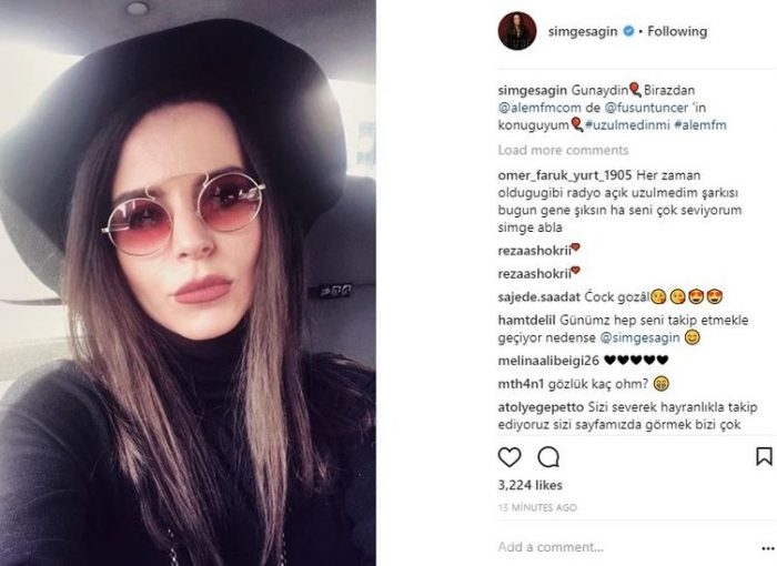 Ünlülerin Instagram paylaşımları (20.12.2017)