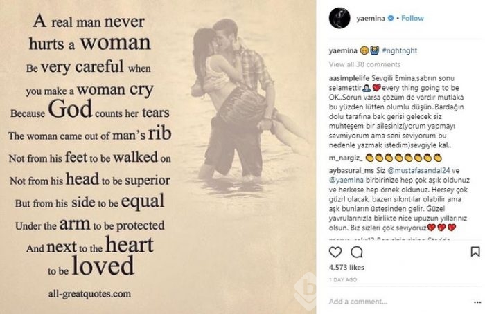 Ünlülerin Instagram paylaşımları (20.12.2017)