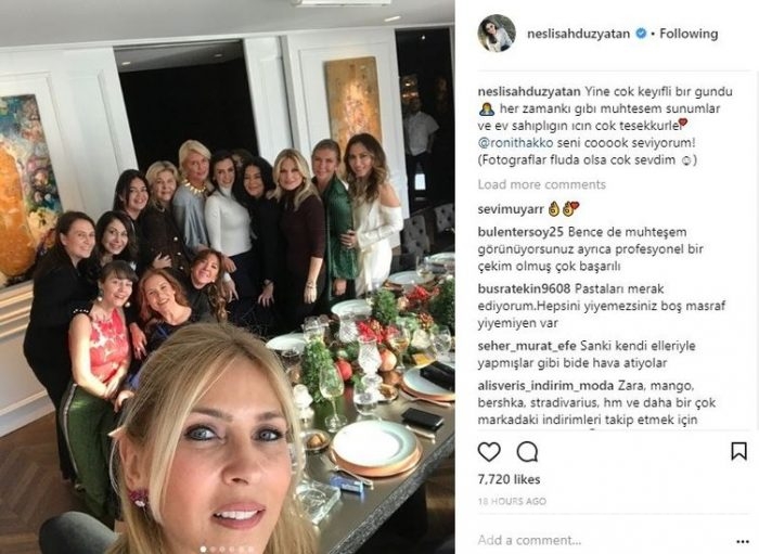 Ünlülerin Instagram paylaşımları (20.12.2017)