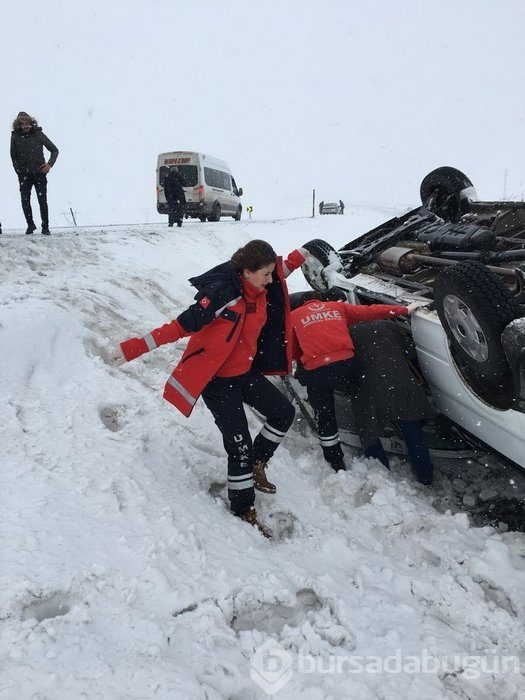 Yoğun kar yağışı hayatı olumsuz etkiliyor