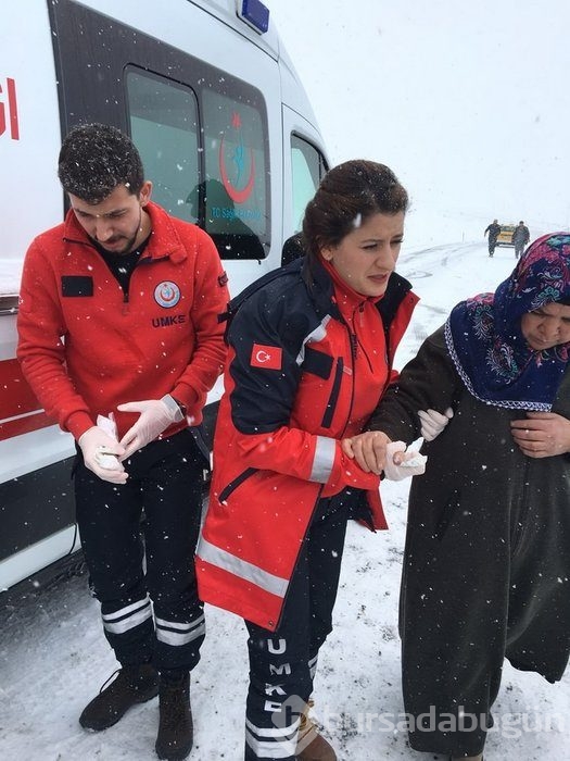 Yoğun kar yağışı hayatı olumsuz etkiliyor