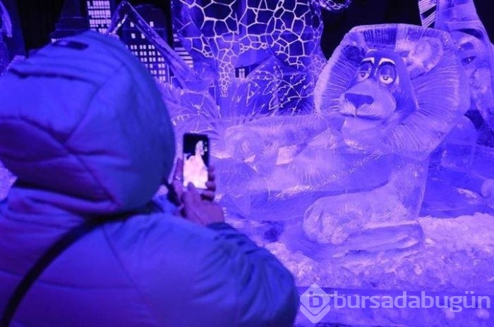 Rusya'da buz şöleni