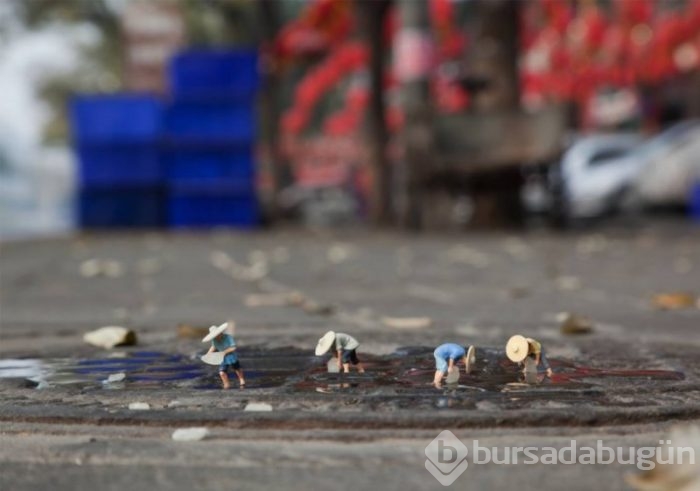 Günlük yaşam minyatürleştirildi