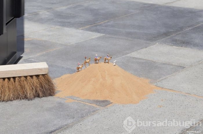Günlük yaşam minyatürleştirildi