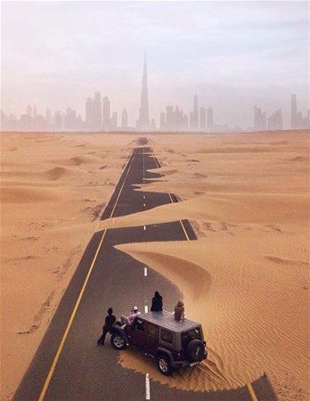 Sadece Dubai`de görebileceğiniz fotoğraflar