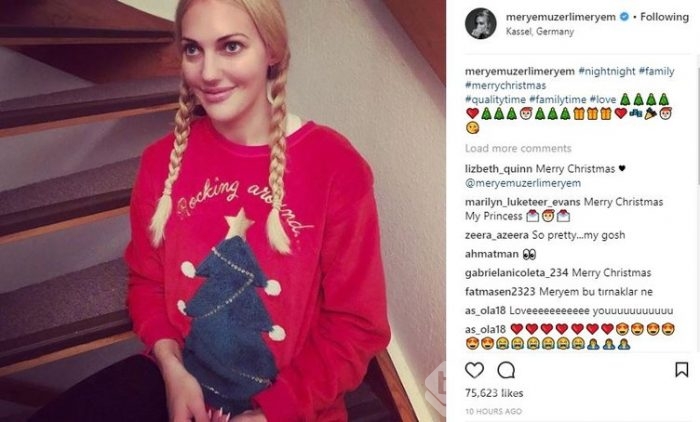 Ünlü isimlerin Instagram paylaşımları (25.12.2017)