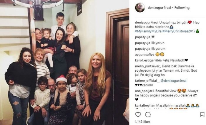 Ünlü isimlerin Instagram paylaşımları (25.12.2017)