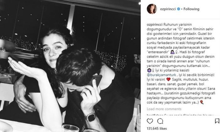 Ünlü isimlerin Instagram paylaşımları (25.12.2017)