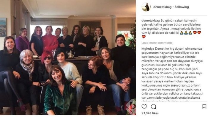 Ünlü isimlerin Instagram paylaşımları (25.12.2017)