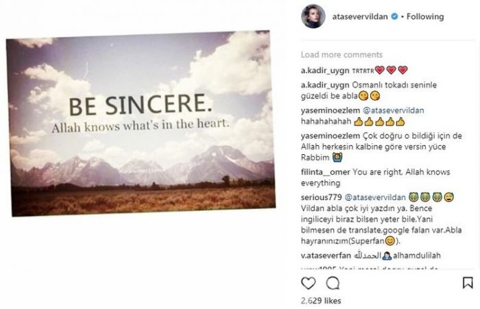 Ünlü isimlerin Instagram paylaşımları (25.12.2017)