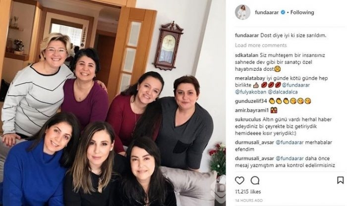 Ünlü isimlerin Instagram paylaşımları (25.12.2017)