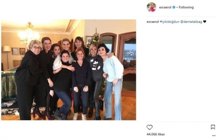 Ünlü isimlerin Instagram paylaşımları (25.12.2017)