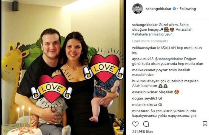 Ünlü isimlerin Instagram paylaşımları (25.12.2017)